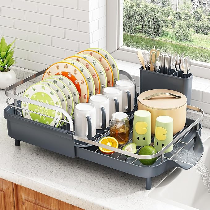 SAYZH Expandable Dish Drying Rack by SAYZH