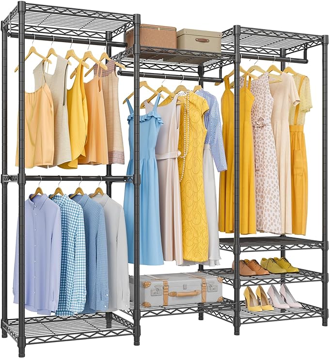 VIPEK V5 Medium Freestanding Clothes Rack, Modular Closet System, 4 x 19.5 in by VIPEK