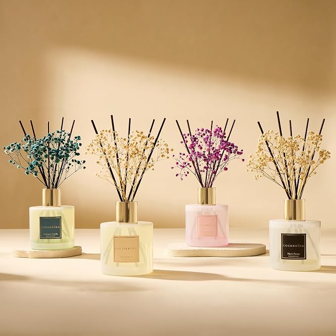 Reed Diffuser - Cashmere Vanilla 17 Fl.oz Reed Diffuser - Image 8
