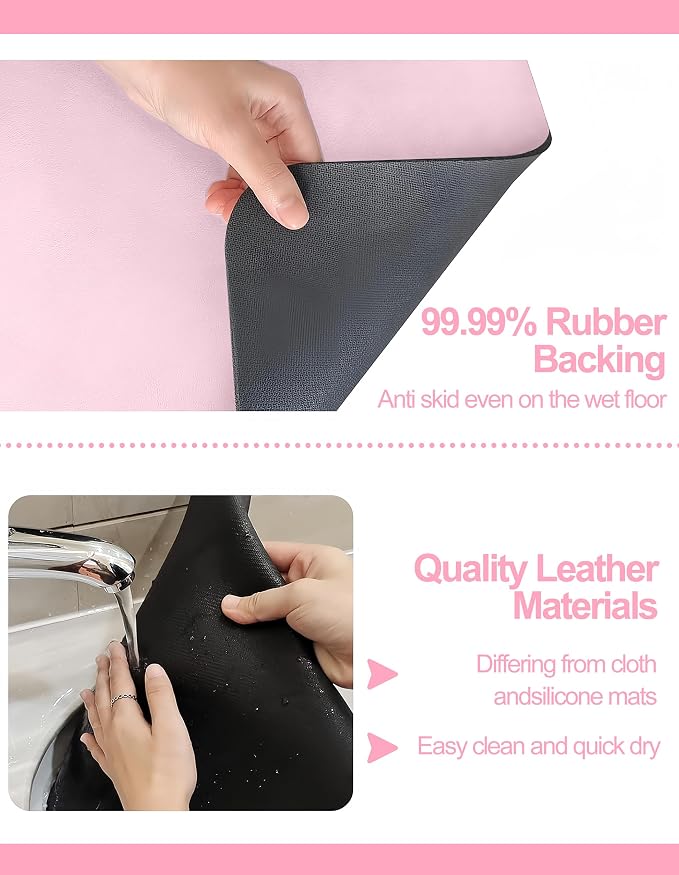 Dish Drying Mat for Kitchen Counter, Non-slip Drying Mat for Coffee Machine - Image 5