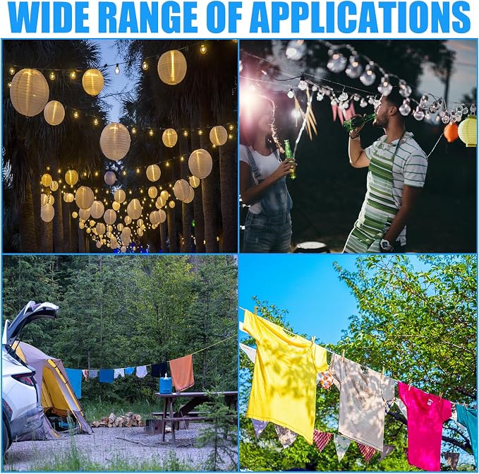Clothes Line Outdoors 40ft Retractable - Image 7