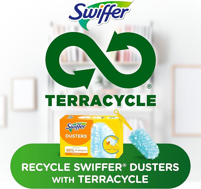 Swiffer Dusters Starter Kit, Kit Includes 1 Handle and 5 Dusters - Image 8