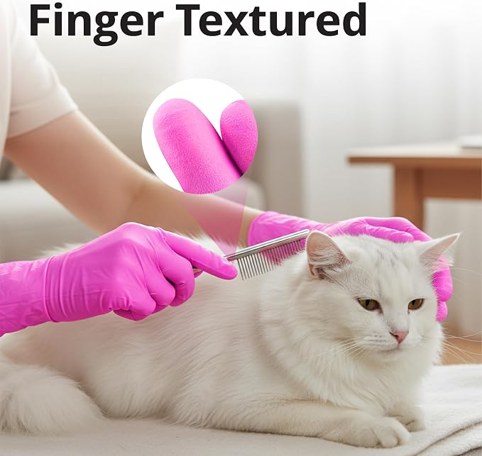 SwiftGrip Powder-Free Nitrile Gloves, Disposable Nitrile Gloves, Latex-Free - Image 4