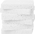 6 Pack White Cellulose Scrub Sponges Non-Scratch Heavy Duty Kitchen | Cellulose by ARCLIBER