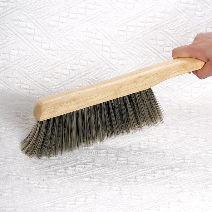 Rbenxia Wooden Handle Bench Brushes Soft Household Dust Cleaning Brushes | Soft - Image 4