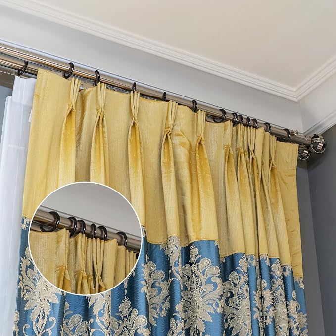 Qunclay 100 Set 1.26 Inch Metal Curtain Rings - Image 4