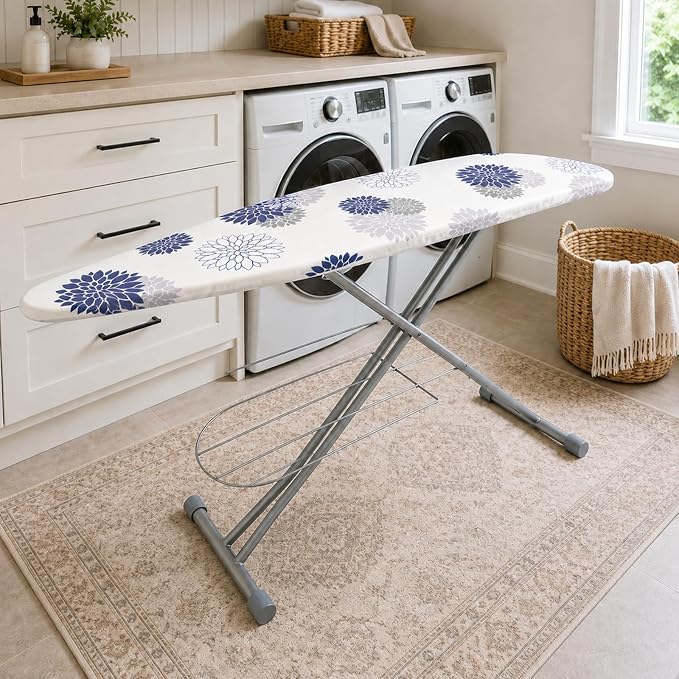SheeChung Ironing Board Cover and Pad 15"x49", Cotton Cover - Image 6