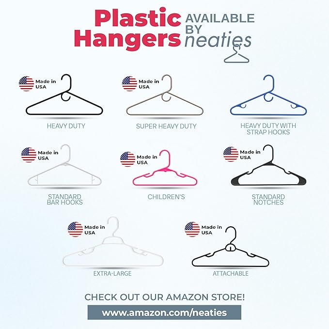 Plastic Hangers 20 Pack - Image 7