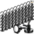 MAGXCENE 50 Pack Magnetic Hooks Heavy Duty, Strong Magnet Hooks by MAGXCENE
