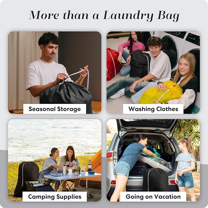 Handy Laundry Laundry Bag – Heavy Duty Nylon, Large Capacity, Locking - Image 7