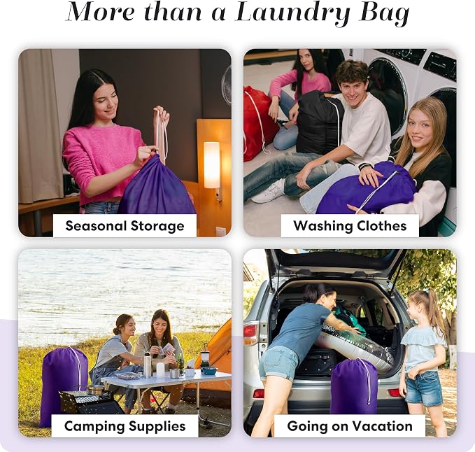 Handy Laundry Extra Large Heavy Duty Laundry Bag, Durable & Machine Washable - Image 7