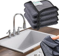 Shiny Cleaning Cloths, Shower Doors Drying Towels, 16 * 24in Streak Free Glass by Ecopandy