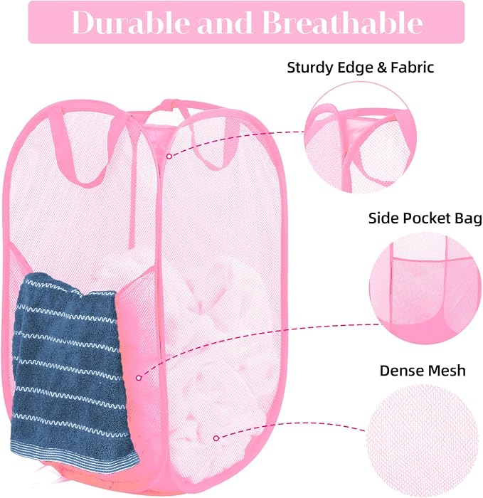 Durable Collapsible Laundry Baskets - Image 3