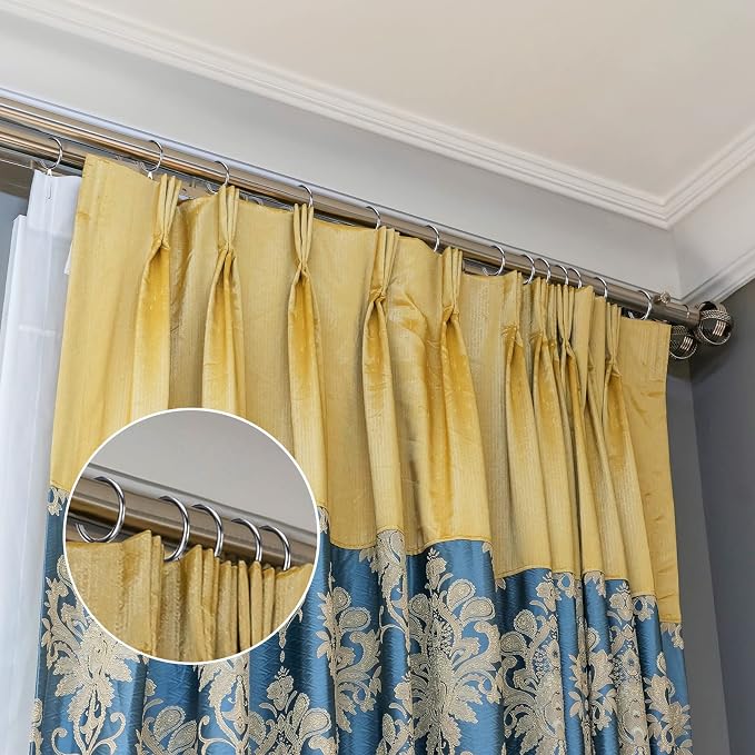 Qunclay 100 Set 1.26 Inch Metal Curtain Rings - Image 4