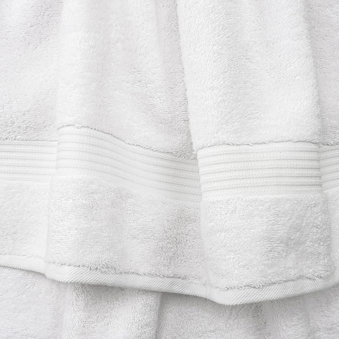 Cotton Paradise Turkish Towel Set, Soft Absorbent Quick Dry, 4 Piece Bath Towel - Image 3