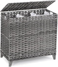 Laundry Hamper with 3 Removable Liner Bags, 132L Laundry Sorter with Lid by Hermina