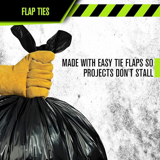 Heavy Duty 33 Gallon Trash Bags - Image 4