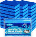 HOMEXCEL Sponges Kitchen 24 Pack, Non Scratch Scrub Dish Sponge by HOMEXCEL