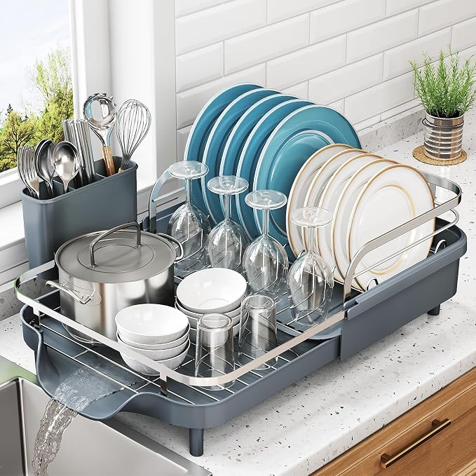SNTD Expandable Dish Drying Rack by SNTD