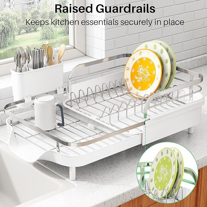 SAYZH Expandable Dish Drying Rack - Image 6