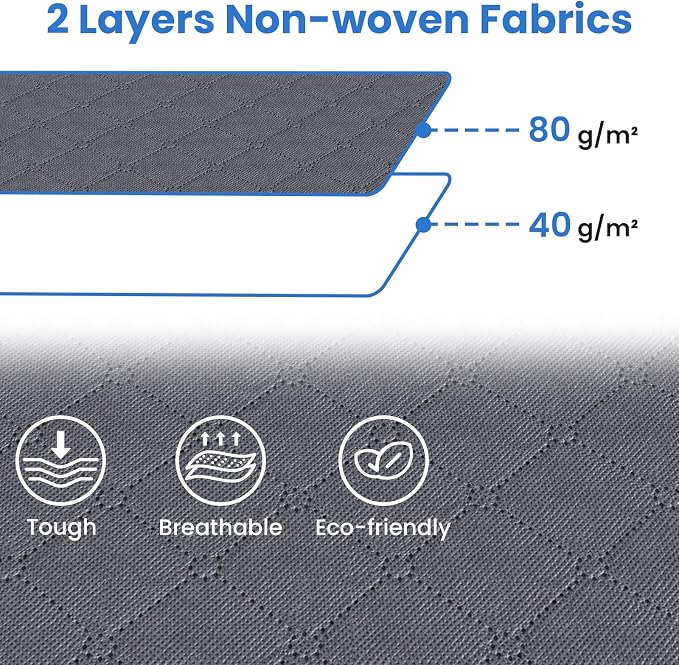 8 Pack Storage Bags for Clothes Blanket Storage Bins - Image 6