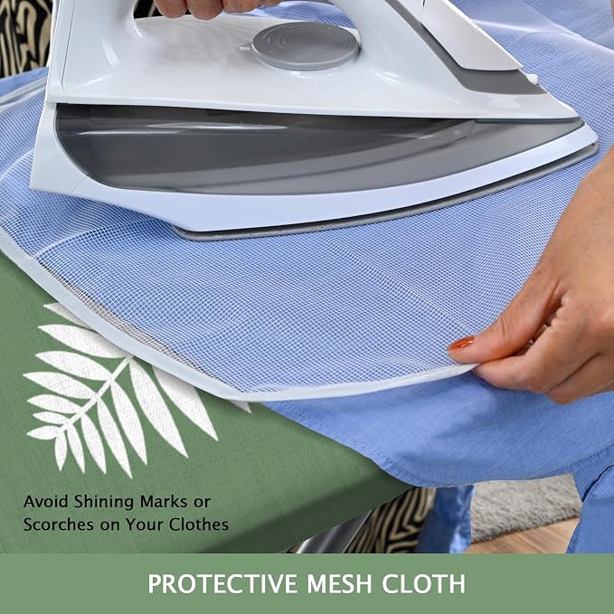 SheeChung 12.5"x32" Small Ironing Board Cover and Pad, Mini Iron Board Cover - Image 7