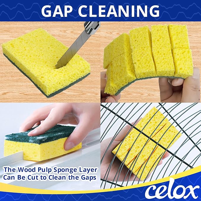 CELOX Sponges Kitchen, Cleaning Sponge - Image 4