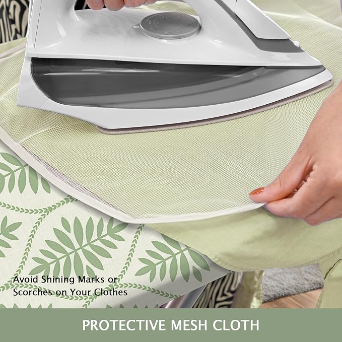 SheeChung 12.5"x32" Small Ironing Board Cover and Pad, Mini Iron Board Cover - Image 6