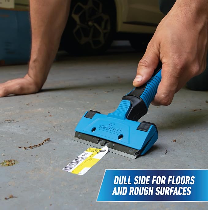 Unger Professional Connect and Clean 4" All-Purpose Scraper, and Floor Scraping - Image 5