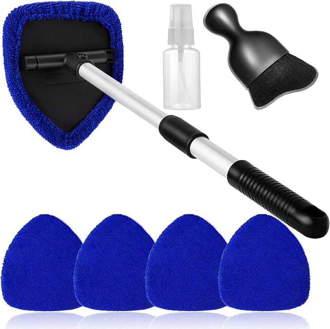 Qydipclin 7pcs Windshield Cleaner Tool Car Window Cleaning Wash Kit - Image 7