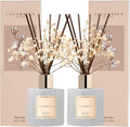Reed Diffuser Set, 6.7 fl.oz Clean Linen 2 Packs Scented Diffuser by COCORR%C3%8DNA