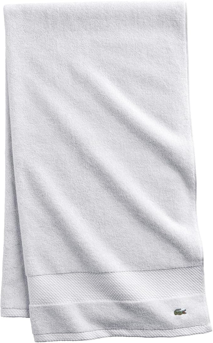Lacoste Heritage 100% Supima Cotton Bath Towel 30" x 54", Premium Super Soft by Unknown
