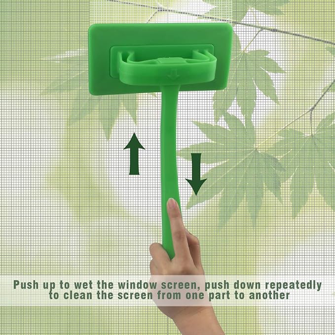 MyLifeUNIT Mesh Screen Cleaner, Detachable Window Screen Cleaning Brush | - Image 2