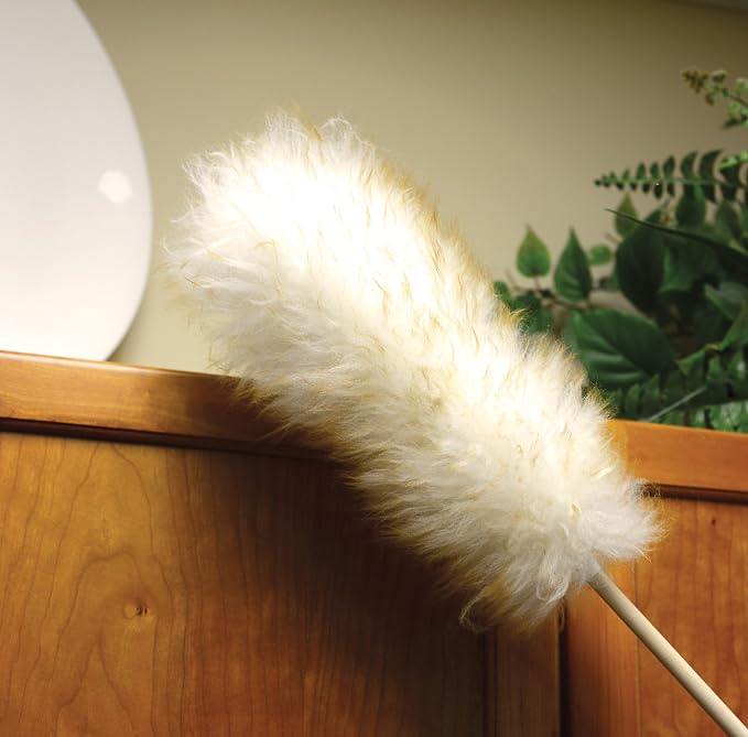 Norpro 24-Inch Pure Lambs Wool Duster - Image 2
