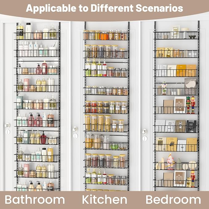 ElegantArray 9-Tier Pantry Door Organizer - Image 6
