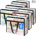 TasticTotes 6 Pack Clear Storage Bags by Unknown