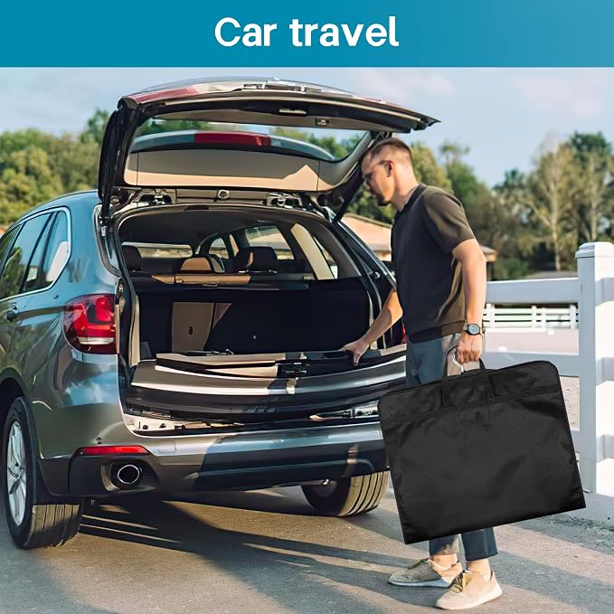 KIMBORA 43" Garment Bag for Travel, Gusseted Suit Bags for Men - Image 4