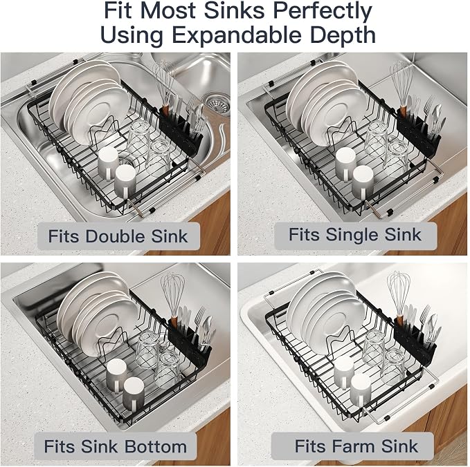 Dish Drying Rack Over The Sink - Image 4