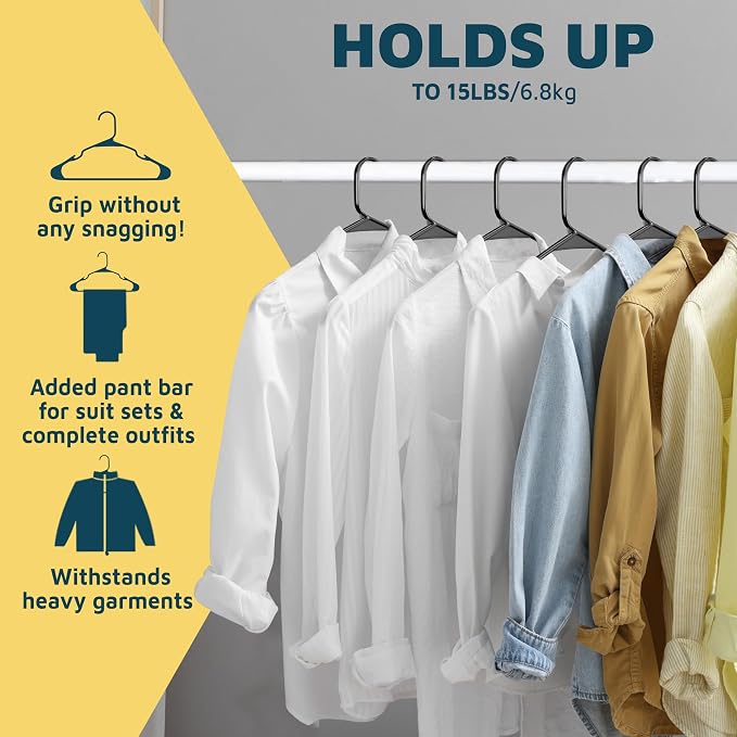 Lifemaster Plastic Clothes Hanger Set - Image 11