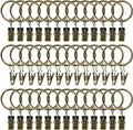 Lansian 100 Pack Curtain Rings by Lansian