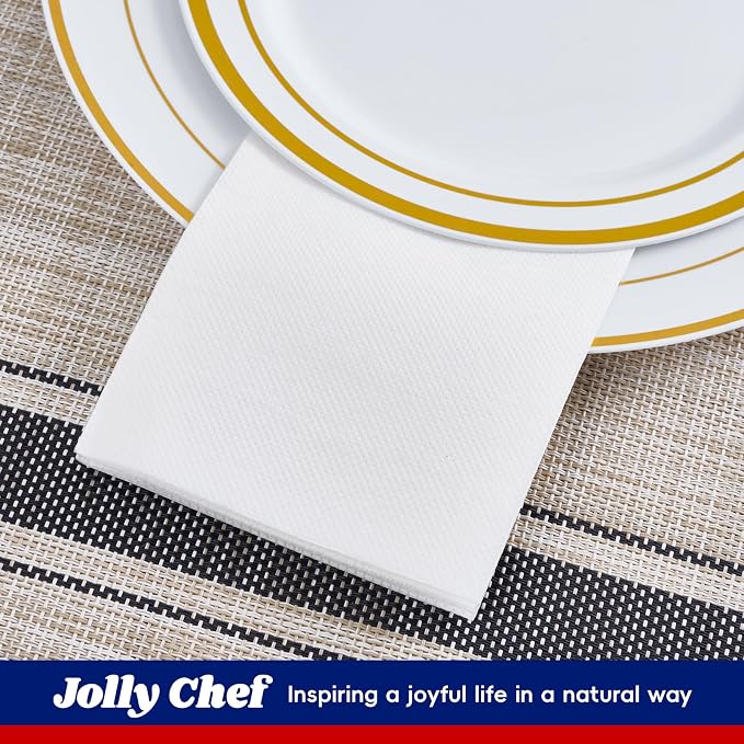 600 Pack Disposable Paper Napkins, Soft Bathroom Napkins - Image 4