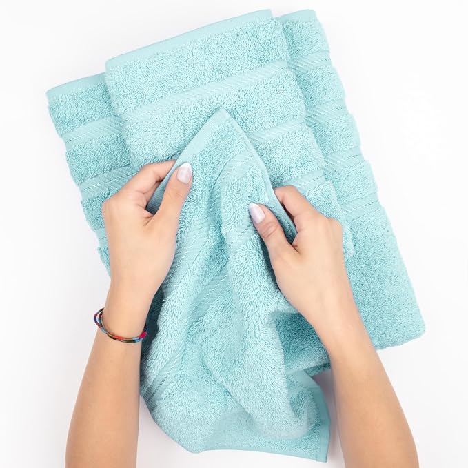 American Soft Linen 100% Cotton Luxury Turkish Towels, 6 Piece Towel Set | Soft - Image 5