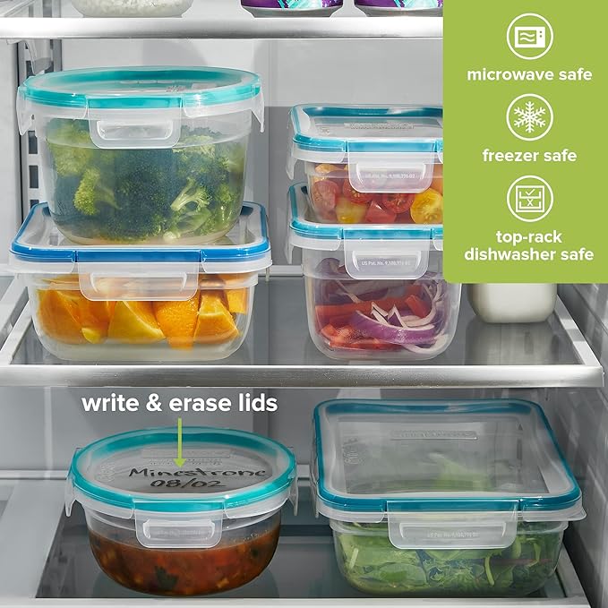 Snapware Plastic Total Solution Food Storage Set | Meal prep containers - Image 5