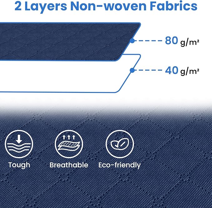 4 Pack Storage Bags for Clothes Blanket Storage Bins - Image 3