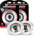 SinkShroom Revolutionary Clog-Free Sink Strainer Basket, Stainless Steel by TubShroom