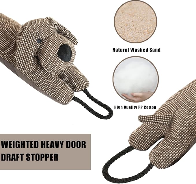 Under Door Draft Stopper Decorative Wind Stopper 38 inch - Image 3