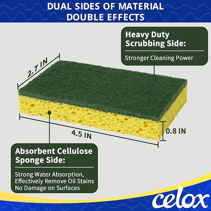 CELOX Sponges Kitchen, Cleaning Sponge - Image 5