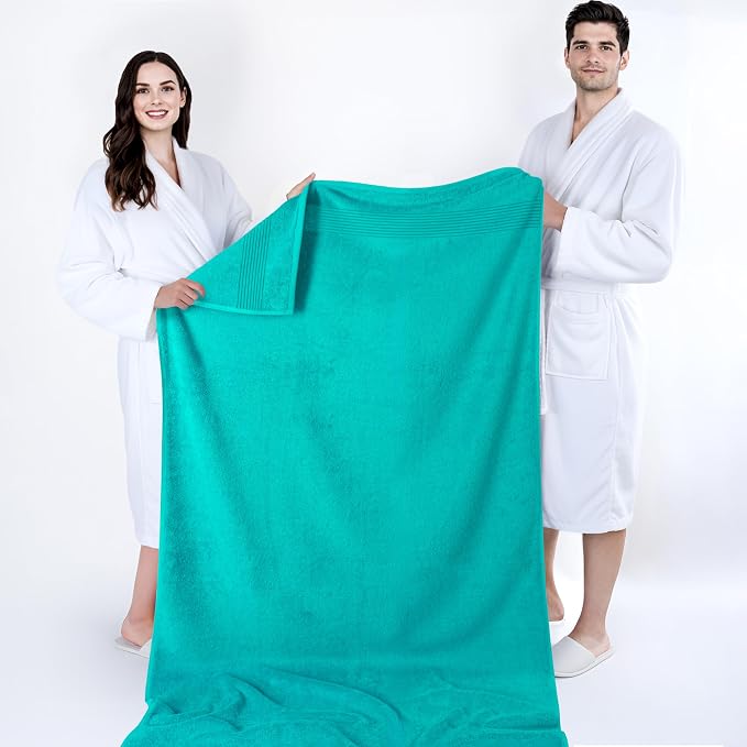 Cotton Paradise 100% Cotton Hand Towels, 2 Piece 35x70 Hand Bath Towels - Image 5