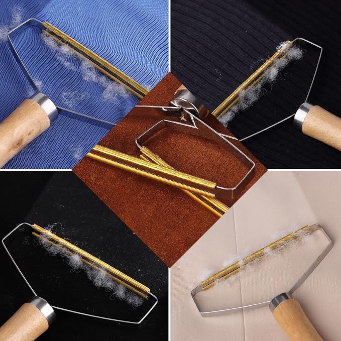 2pcs Pet Hair Remover, Portable Lint Removers, Reusable Remover Brush Tool - Image 5
