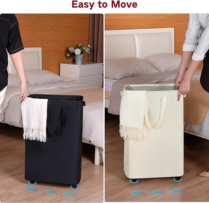 efluky Slim Laundry Hamper - Image 3